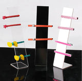 2Pcs Acrylic Headwear Display Stand L Shape Hair Accessories Holder