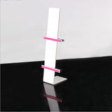 2Pcs Acrylic Headwear Display Stand L Shape Hair Accessories Holder
