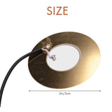 2Pcs 50MM Guitar Piezo Transducer with 6.35MM Output