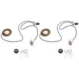 2Pcs 50MM Guitar Piezo Transducer with 6.35MM Output