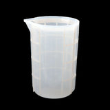 2Pcs 700ml Silicone Measuring Cups Resin Mixing Casting Tools
