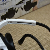 2Pcs Double Eye Loupe Head Wearing Magnifier