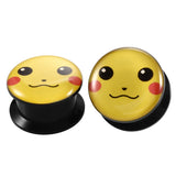 2Pcs Acrylic Ear Plugs and Tunnels Expander Piercing for Women