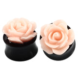 2Pcs Acrylic Ear Plugs and Tunnels Expander Piercing for Women