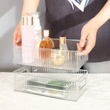 Acrylic Bathroom Storage Box Makeup Organizer Cosmetic Bin