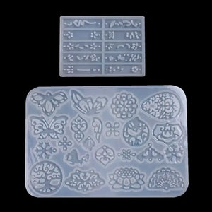 Ancient Earrings Hairpin Necklace Resin Mold Jewelry Making Tools