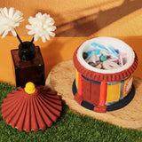 2Pcs Architecture Storage Box Container Molds