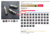 2Pcs 10X30mm Dzi Agate Beads for DIY Jewelry Making