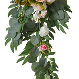 2Pcs Artificial Flower Wedding Card Decoration Wedding Arch