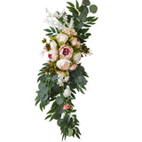 2Pcs Artificial Flower Wedding Card Decoration Wedding Arch
