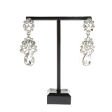 2Pcs T Shape Acrylic Earring Display Stand for Photography Props