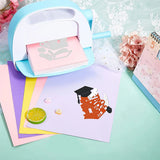 2Pcs Book Background Metal Cutting Dies for DIY Scrapbook Greeting Cards