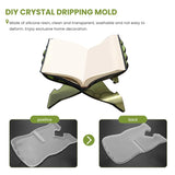 2Pcs Silicone Mold Eid Resin Quran Book Stand Holder