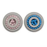 2Pcs Beading Jewelry Making Tray Bracelet Board DIY Bead Boards PE and Flocking
