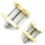 2Pcs Brass Watch Movement Holder for Watchmaker