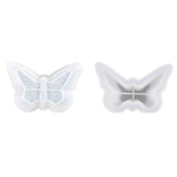 2Pcs Butterfly Storage Box Epoxy Resin Mold DIY Crafts Ornament Mold