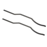 2Pcs Carbon Fiber Chassis Rail for Axial SCX10 II 90046 90047