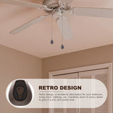 2Pcs Ceiling Fan Pull Chain Decorative Pendant Extension
