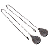 2Pcs Ceiling Fan Pull Chain Extender Pendant Home Hanging Decoration Ornament