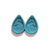 2Pcs Christmas Earrings Silicone Mold for Resin Crafting