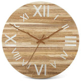 2Pcs Clock Movement Mechanism With 12 Inch Walnut Hands DIY Wall Clock Repair