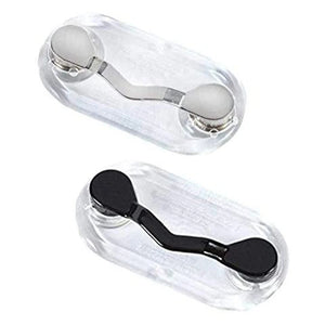 2Pcs Magnetic Collar Glasses Clip Portable Lightweight