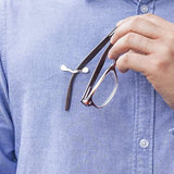 2Pcs Magnetic Collar Glasses Clip Portable Lightweight
