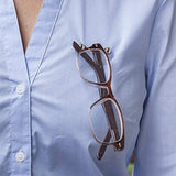 2Pcs Magnetic Collar Glasses Clip Portable Lightweight