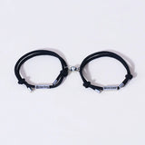Couple Magnetic Rope Bracelets Mutual Attraction Distance