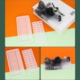 2Pcs Crystal Epoxy Silicone Mould Parking Sign Resin Mold