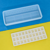 2Pcs Crystal Epoxy Silicone Mould Parking Sign Resin Mold