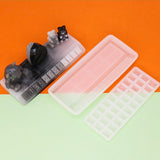 2Pcs Crystal Epoxy Silicone Mould Parking Sign Resin Mold