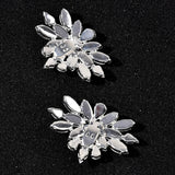2Pcs Rhinestone Shoe Clips Wedding Party Decorations DIY Craft Accessories