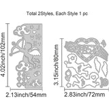 2Pcs Cupid Metal Cutting Dies Love Heart Die Cuts for DIY Scrapbook