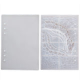 2Pcs DIY Book Cover Crystal Epoxy Resin Dragon Eye Mold