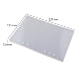 2Pcs DIY Book Cover Crystal Epoxy Resin Dragon Eye Mold