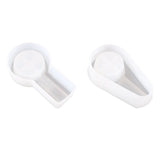 2Pcs Square & Oval Cigar Ashtray Epoxy Mold DIY Crystal Resin Mold