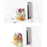 2Pcs Geometric Arc Wave Line Arch Bookend Mirror Mold