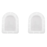 2Pcs Geometric Arc Wave Line Arch Bookend Mirror Mold
