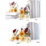 2Pcs Geometric Arc Wave Line Arch Bookend Mirror Resin Mold
