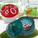 2Pcs DIY Epoxy Crystal Mushroom Jar Molds for DIY Craft Jewelry Storage