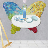 2Pcs Epoxy Resin Mold Butterfly Storage Rack Pendant Swing Silicone Mold