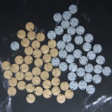 2Pcs Initial Letter Pendant Resin Mold Alphabet Bead Bracelet Necklace