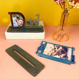 2Pcs DIY Photo DAD Photo Frame Stand Set Silicone Mold