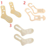 2Pcs DIY Wooden Sock Blocker Xmas Socks Hand Knitting Mold