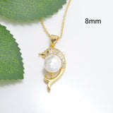 2Pcs Dolphin Pendant Base with CZ Inlays Cup and Peg Mounting 8mm
