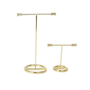2Pcs Earring Earrings Holder T-shaped Rack Multifunctional Ring Organizer
