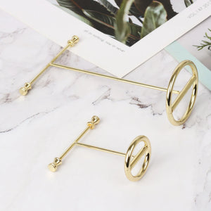 2Pcs Earring Earrings Holder T-shaped Rack Multifunctional Ring Organizer