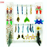 2Pcs Earring Storage Rack Resin Mold DIY Display Silicone Mould