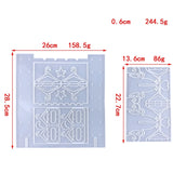 2Pcs Earring Storage Rack Resin Mold DIY Jewelry Display Silicone Mould
